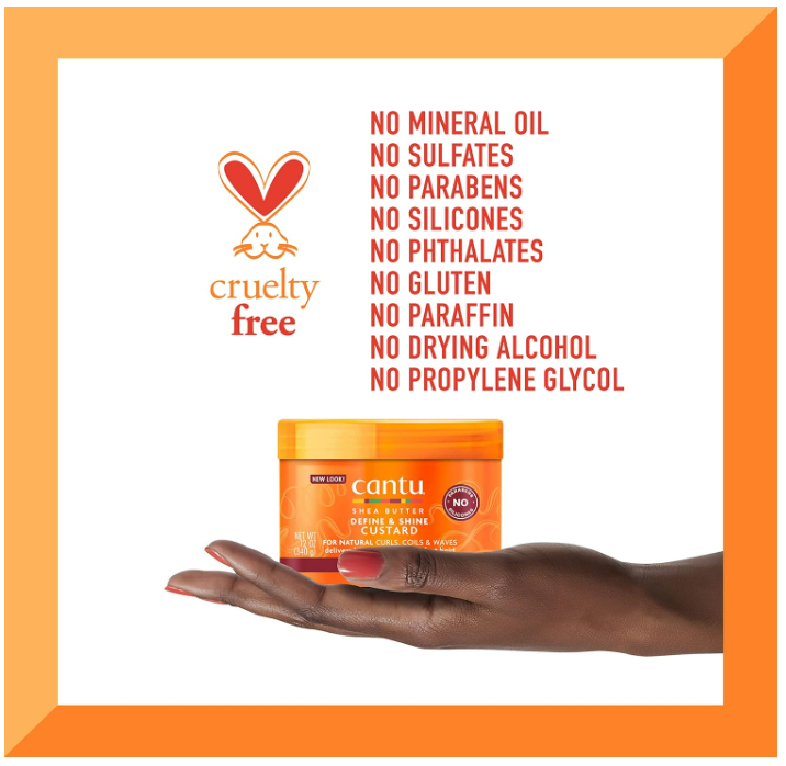 Cantu Define & Shine Custard 340g