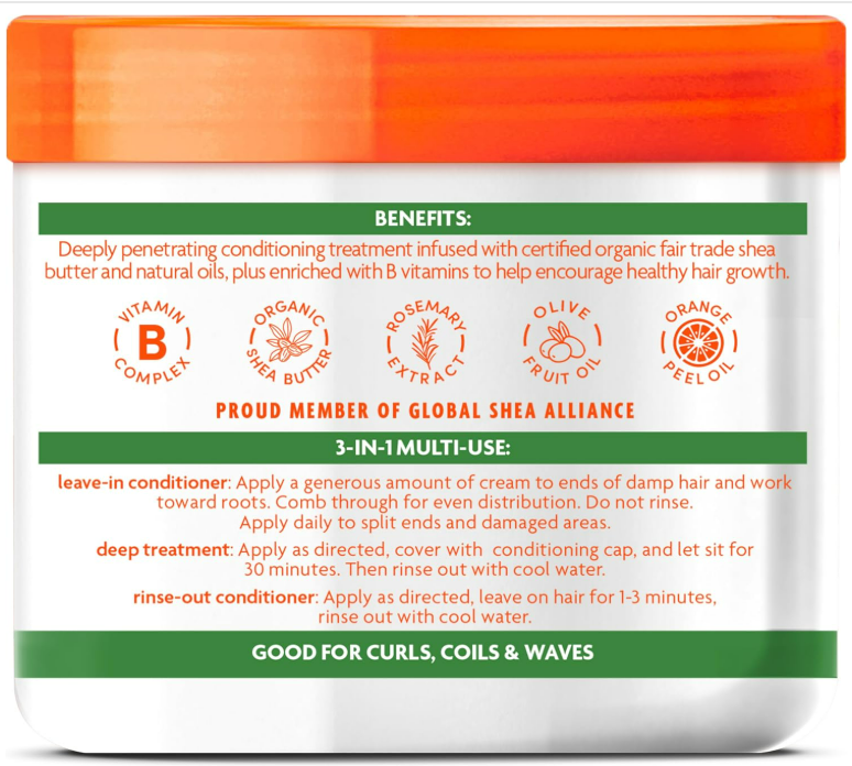 Cantu Leave-In Conditioning Repair Cream 453g