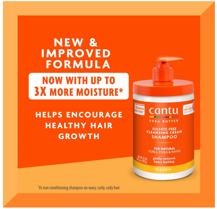 Cantu Cleansing Cream Shampoo 709g SALON SIZE